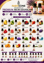 Premium Mum Esansı 5 cc 2'li Set Soya Wax, Parafin, Jel Wax ve Bal Mumu Uyumlu