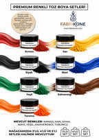 3'lü Set Premium Parafin Soya Wax Toz Mum Boyası Hobi Seti - 5 cc