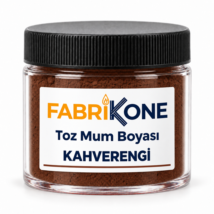 Kahverengi Toz Mum Boyası (5–100 g)