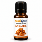Fabrikone Karamel Premium Mum Esansı, 5, 10 ve 20 ml seçenekleri için amber cam şişe