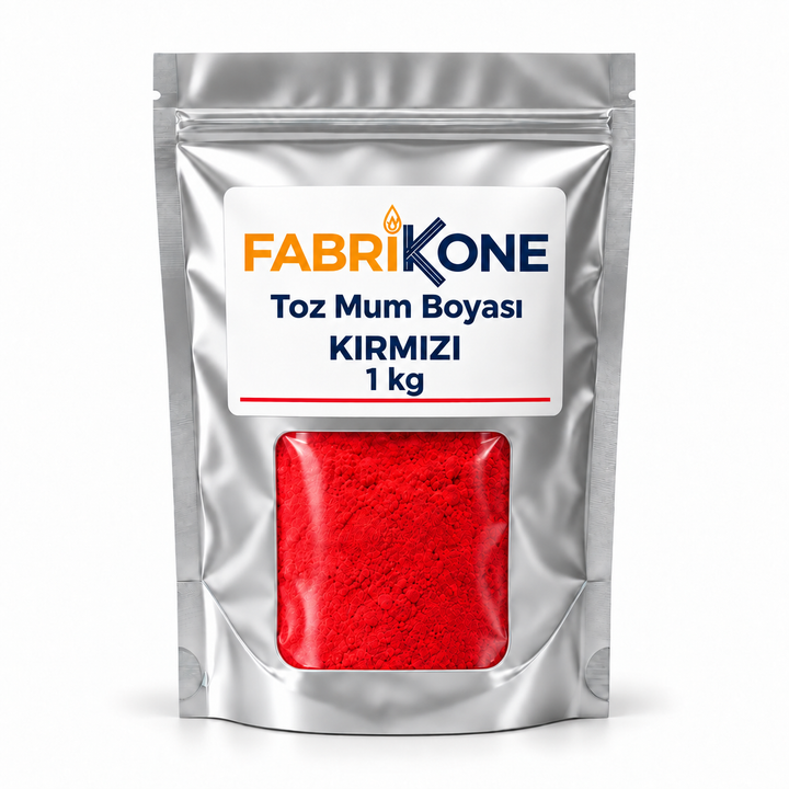 Kırmızı Toz Mum Boyası - 1 kg