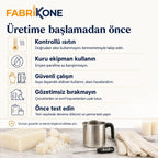 Parafinle çalışırken kontrollü ısıtma, kuru ekipman, eldiven ve güvenli kullanım bilgileri