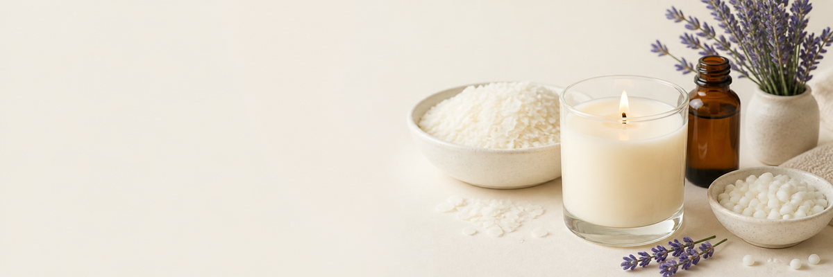 Kalıp Mumlar İçin Soya Wax — temsili atölye fotoğrafı; aksesuarlar dahil değildir