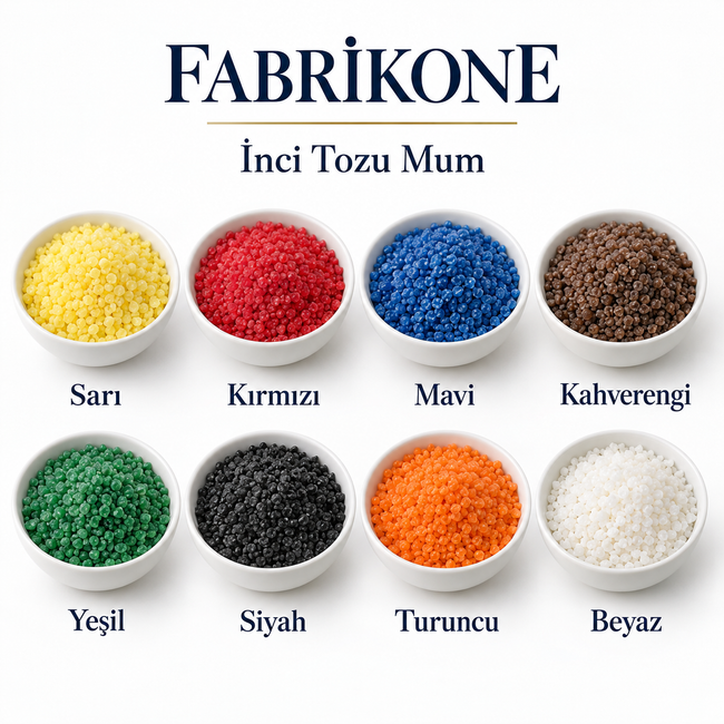 İnci Tozu Mum