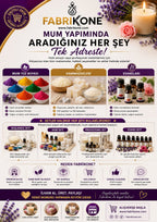 Lavanta Premium Mum Esansı - Soya Wax, Parafin, Jel Wax ve Bal Mumu Uyumlu - Fabrikone