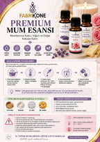 Lavanta Premium Mum Esansı - Soya Wax, Parafin, Jel Wax ve Bal Mumu Uyumlu - Fabrikone