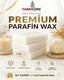 Premium Tam Rafine Parafin Wax Mum Hammaddesi 1 KG - Fabrikone