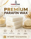 Premium Tam Rafine Parafin Wax Mum Hammaddesi 30 KG - Fabrikone